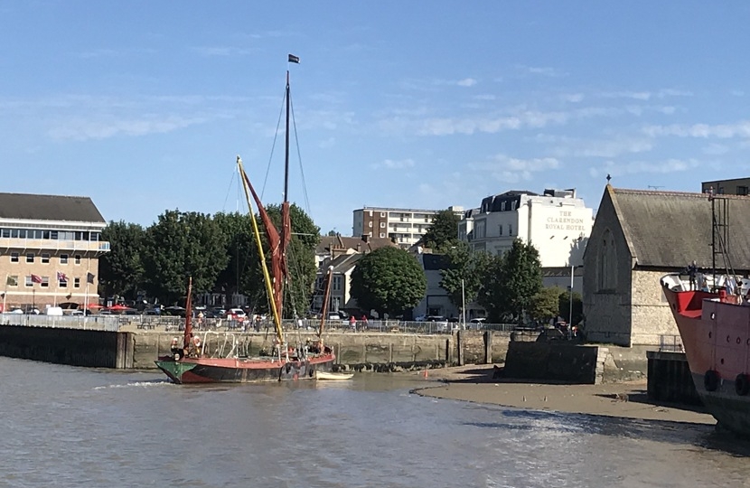 The Decima in Gravesend